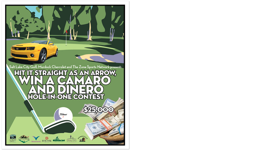 Golf Hole In One poster