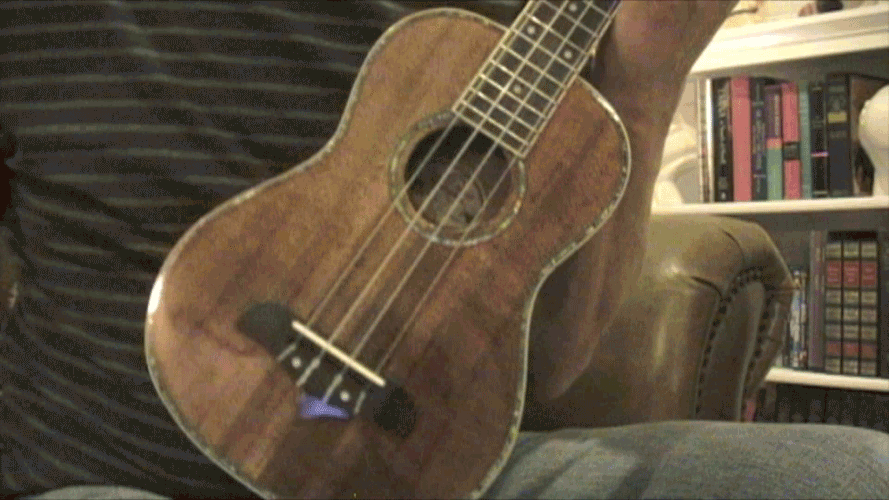 Animated gif ukulele